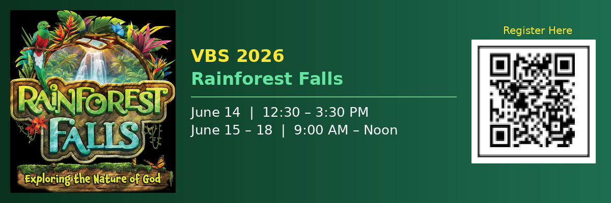 VBS 2026 &ndash; Rainforest Falls 